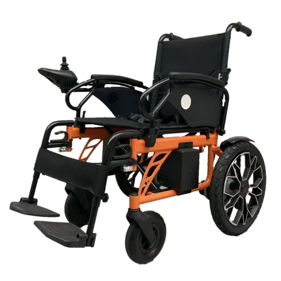 Wholesale Cheap Electric Wheelchair Price Heavy Duty Aluminum Folding Power Wheelchair for Disabled