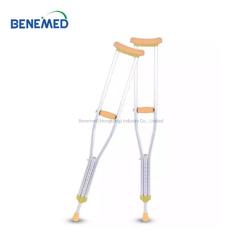 Height Adjustable Medical Walking Crutches for Patients