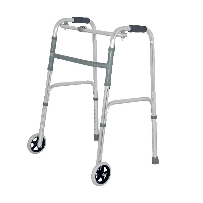 Mn-Wa002 New Style Lightweight Folding Aluminum Mobility Elderly Disability Walking Aid
