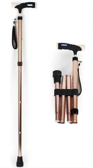 Medically Four Legged Canes Elderly Stick Walking Adjustable Crutches Walking Cane